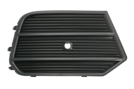 Grila ventilatie bara protectie fata dreapta (cu orificii senzor parcare, negru) potrivit AUDI Q3 8U 01.15-07.18 - Img 1
