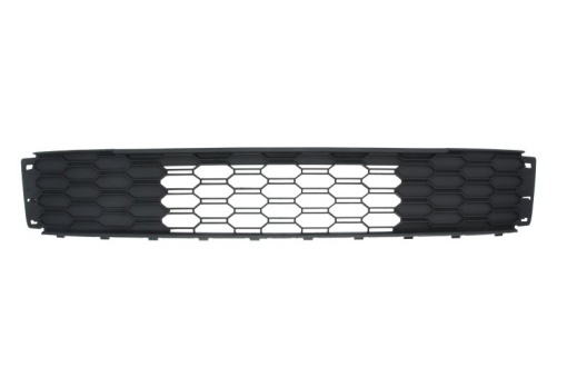 Grila ventilatie bara protectie (mijloc, plastic, negru) potrivit SKODA FABIA III 03.18-06.21