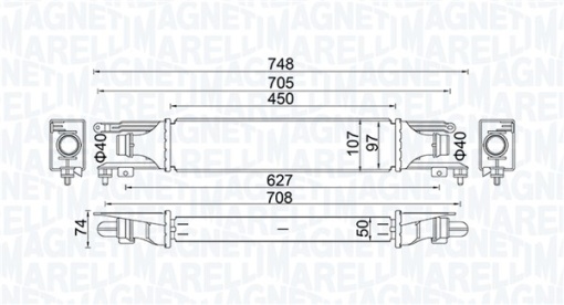 Intercooler potrivit OPEL CORSA D, CORSA D/HATCHBACK 1.3D 07.06-08.14