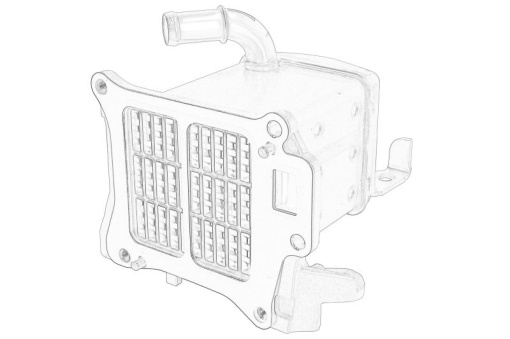 Intercooler potrivit VOLVO S60 II, XC60 I 2.0D 09.13-05.18