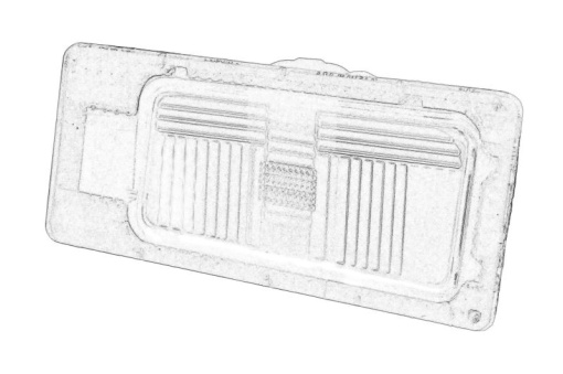 Lampa numar inmatriculare Stanga potrivit KIA CEE'D 09.12-07.18