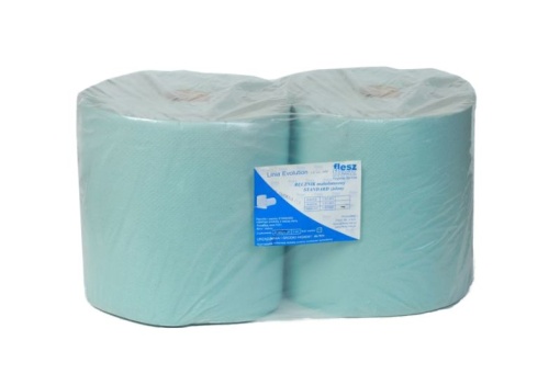 Laveta hartie, deseuri hartie PROFITOOL, 2 buc, culoare: verde, numar straturi: 1, lungime: 250m, inaltime:26cm - Img 1