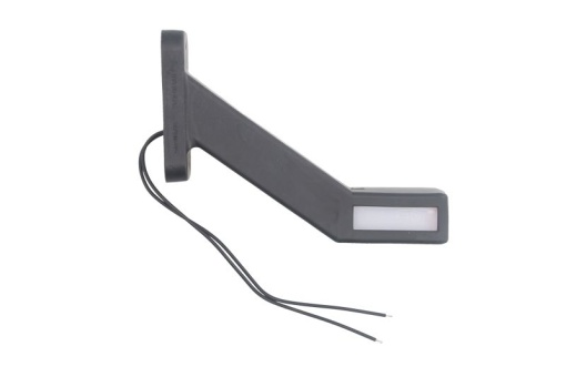 Lumina delimitare dreapta, portocaliu/rosu/alb, LED lungime cablu 240mm, pe brațul lung, 12/24V (tip: neon)