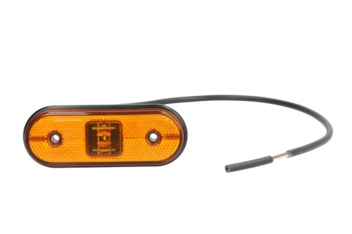Lumina delimitare stanga/dreapta, portocaliu, LED, inaltime 44mm; latime 119mm; adancime 18mm lungime cablu 500mm, fara prindere, 24V