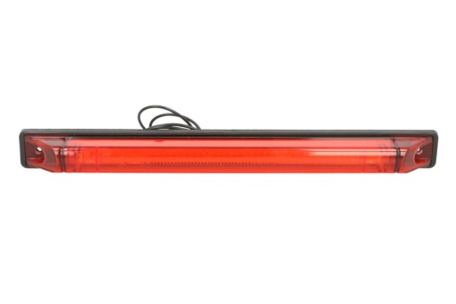 Lumina delimitare stanga/dreapta, rosu, LED, inaltime 24,6mm; latime 250mm; adancime 19,7mm lungime cablu 250mm, fara prindere, 12/24V