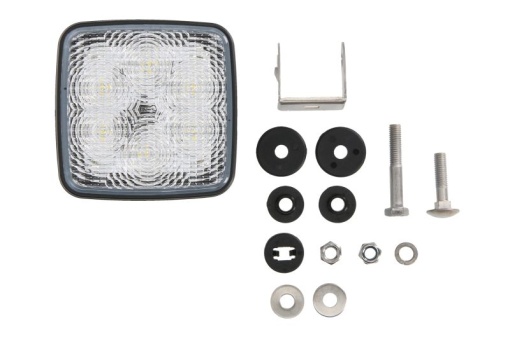 Lumina lucru (LED, 12/24V, 11W, 800lm, numar elemente LED: 6, lungime: 104mm, inaltime: 105mm, adancime: 51mm, lungime cablu: 0,5m)