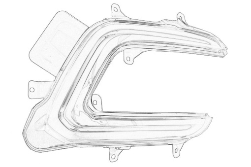 Lumina zi fata dreapta (LED) potrivit RENAULT CAPTUR I 0.9-1.6 06.13-
