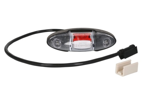 Lumini clarificare stanga/dreapta, portocaliu/rosu/alb, LED, 12/24V (cu clemă pentru fir plat, conector: CLICK-IN/JAEGER) - Img 1