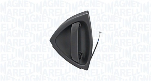 Maner usa Fata Dreapta (exterior, negru) potrivit SMART CABRIO, CITY-COUPE, CROSSBLADE, FORTWO 0.6/0.7/0.8D 07.98-01.07