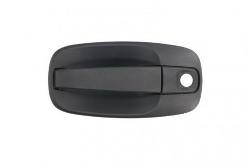 Maner usa fata stanga exterior, cu locas incuietoare negru, NISSAN PRIMASTAR; OPEL VIVARO; RENAULT TRAFIC intre 2010-2016