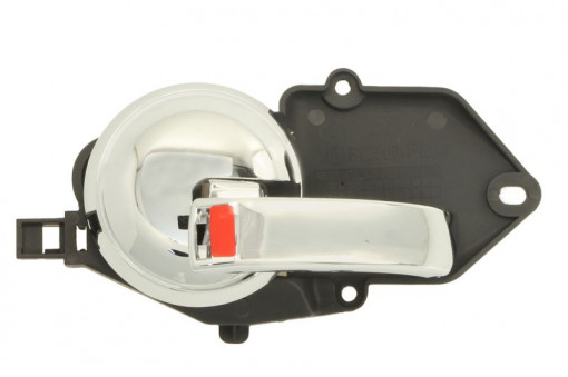 Maner usa Fata Stanga interior, crom potrivit ABARTH 500 / 595 / 695, 500C / 595C / 695C; FIAT 500, 500 C 0.9-Electric dupa 2007