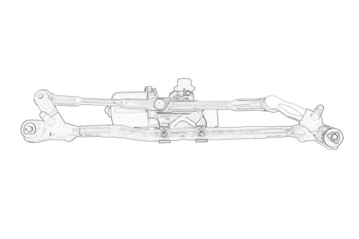 Mecanism stergator parbriz potrivit CITROEN C4 CACTUS 09.14- - Img 1