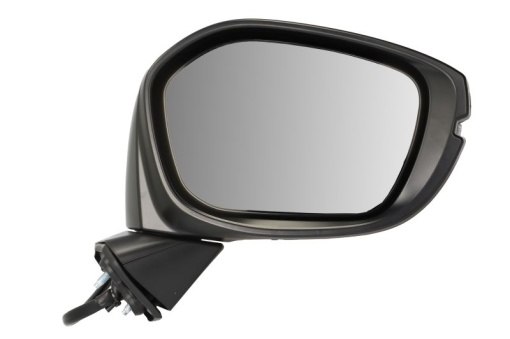 Oglinda dreapta (electric, convex, cu încălzire, asistent pentru schimbarea benzii, acoperit sub acoperire, pliabil electric, cu indicator) potrivit HONDA CIVIC XI 07.21-