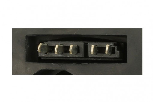 Oglinda laterala Stanga electric, asferica, incalzita, albastru potrivit MERCEDES C T-MODEL S202, C W202, S W140