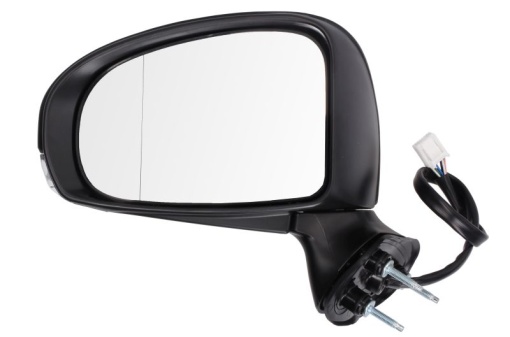 Oglinda laterala Stanga (electric, asferice, incalzita, crom, cu carcasa, pliabil electric) potrivit TOYOTA AVENSIS