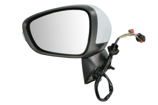 Oglinda stanga electric, convex, cu incalzire, grund, rabatabil electric, cu semnalizator potrivit CITROEN C3 AIRCROSS 06.17-