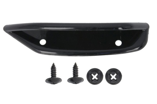 Ornament bara fata dreapta (exterior, negru lucios, AMG STYLING) potrivit MERCEDES CLA C118 03.19-12.22