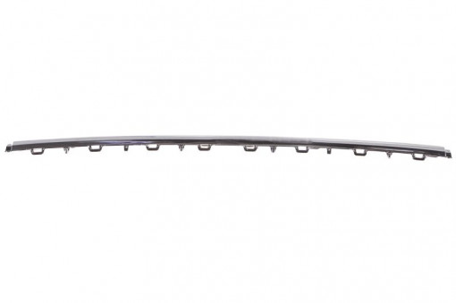Ornament bara fata inferior/mijloc, plastic, crom potrivit VW PASSAT B8 FL 02.19-