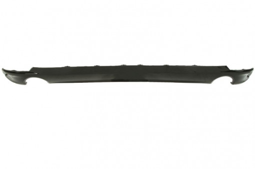 Ornament bara spate negru lucios, cu un decupaj teava evacuare: doi potrivit BMW 4 G22, G23, G82, 4 GRAN COUPE G26 05.20-