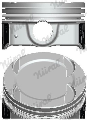 Piston 80 (STD) potrivit LAND ROVER FREELANDER I; LOTUS ELISE; MG MG TF, MG ZR, MG ZS, MG ZT, MG ZT- T, MGF; ROVER 200, 200 II, 25 I, 400 II, 45 I, 75, 75 I, COUPE 1.6/1.8 03.95-12.09 - Img 1