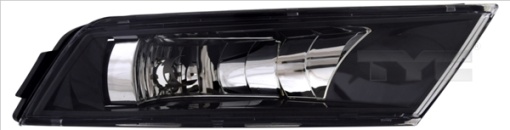 Proiector ceata fata dreapta (H8, cu iluminare curbă) potrivit SKODA SUPERB III 03.15-05.19