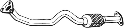 Racord evacuare Fata (lungime:1020mm) potrivit ALFA ROMEO 147, 156, GT 1.9D 10.00-09.10 - Img 1