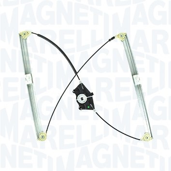 Regulator geam Fata Stanga (electric, fara motoras, numar de usi: 5) potrivit PORSCHE CAYENNE; VW TOUAREG 09.02-09.10