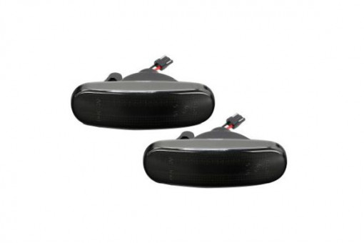 Semnalizator lampa lateral stanga/dreapta fumuriu, LED, dinamic potrivit ABARTH GRANDE PUNTO, PUNTO; CITROEN NEMO, NEMO/MINIVAN; FIAT DOBLO, DOBLO/MINIVAN, FIORINO/MINIVAN, GRANDE PUNTO, IDEA 0.9-2.4 dupa 1999