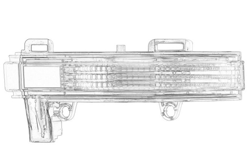 Semnalizator stanga potrivit MAN TGE; VW CRAFTER 2.0D/Electric 09.16-