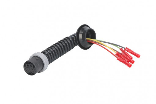 Set cabluri pentru usa din spate (200mm, numar pini: 5, cu capac; pentru vehicule fara ventilatoare electrice, Dreapta/Stanga) potrivit OPEL ZAFIRA A 1.6-2.2D 04.99-06.05