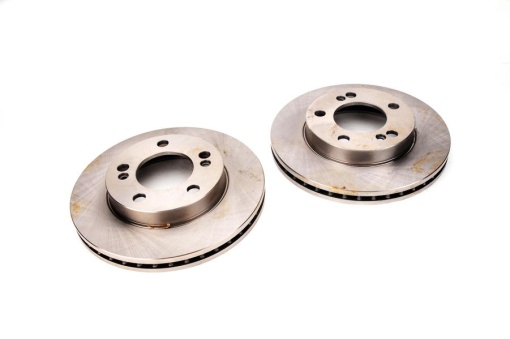 Set discuri frana (2 buc.) Fata Dreapta/Stanga potrivit DAEWOO REXTON; SSANGYONG ACTYON I, ACTYON SPORTS I, ACTYON SPORTS II, KYRON, REXTON / REXTON II 2.0D-3.2D 04.02-