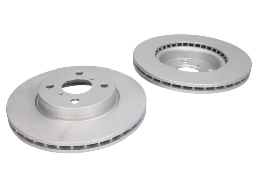 Set discuri frana (2 buc.) Fata Dreapta/Stanga potrivit DAIHATSU CHARADE VIII; TOYOTA YARIS, YARIS / VIOS, YARIS/HATCHBACK 1.0-1.5H 08.05-
