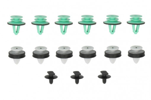 Set montaj clipsuri(aplicatie: garnituri pentru usi) potrivit SKODA OCTAVIA II 02.04-06.13