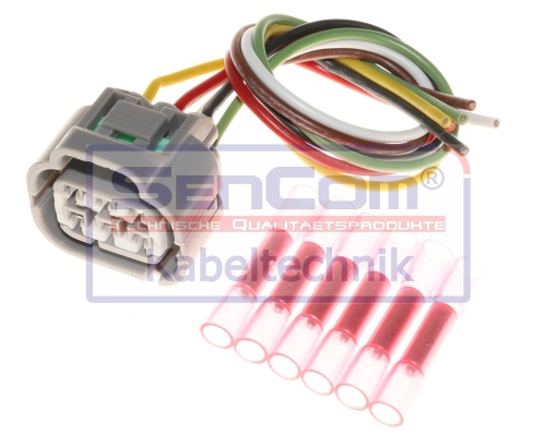 Set reparatie cabluri far (200mm, numar pini: 6) potrivit LEXUS CT, ES, RX; TOYOTA CAMRY, FORTUNER, HILUX VII, HILUX VIII, NOAH/VOXY, RAV 4 IV, RAV 4 V, URBAN CRUISER, YARIS 1.3-4.0 06.04-