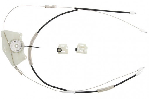 Set reparatie macara geam dreapta (set, electric) potrivit SKODA FABIA I, FABIA I PRAKTIK 08.99-03.08