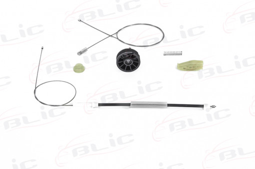 Set reparatie macara geam spate dreapta (cabluri) potrivit PEUGEOT 206 09.00-12.07