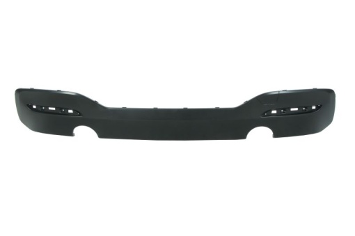 Spoiler bara spate inferior evacuare dubla, pachet M, negru potrivit BMW 1 F20, F21 03.15-06.19