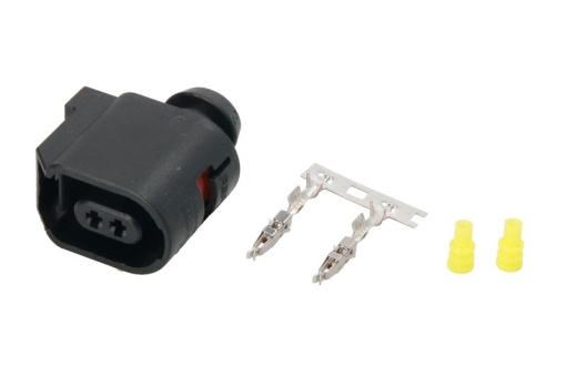Stecher, numar pini: 2, Kit reparare, potrivit AUDI; SEAT; SKODA; VW
