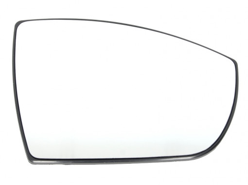 Sticla oglinda exterioara Dreapta (convexa, incalzita) potrivit FORD C-MAX II, FOCUS II, FOCUS III, GALAXY II, GRAND C-MAX, KUGA I, MONDEO IV, MONDEO V, S-MAX 05.06-