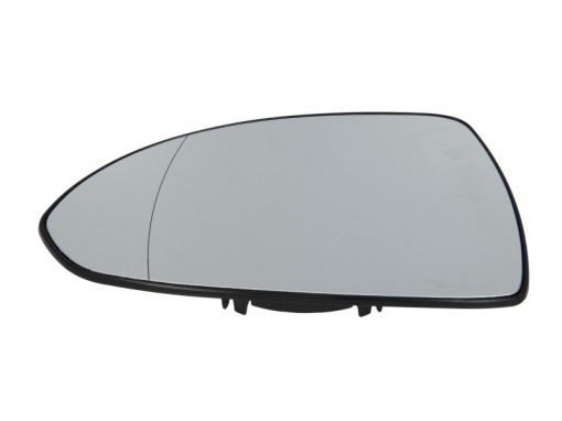 Sticla oglinda exterioara Stanga (asferica, incalzita) potrivit OPEL CORSA D, CORSA D/HATCHBACK 07.06-08.14