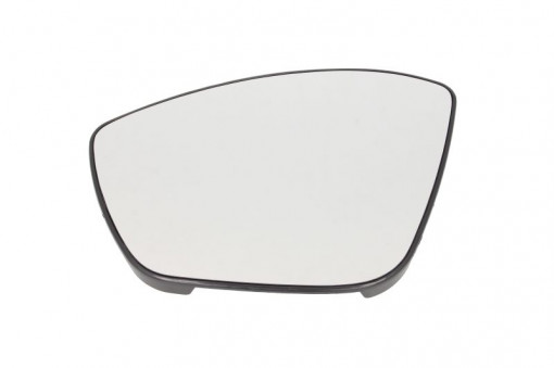 Sticla oglinda exterioara Stanga (convexa, incalzita, crom) potrivit CITROEN C3 I, C3 III; PEUGEOT 2008 I, 208 I, 208 II, 208/HATCHBACK, 308 II 09.05-