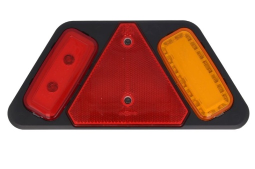 Stop spate dreapta W228 (LED, 12/24V, cu intermitent, cu lumina de ceata, cu lumina stop, lumini parcare, reflector, lungimea cablu : 2m)