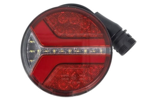 Stop spate stanga/dreapta ECOrotund (LED, 12/24V, cu lumina de ceata, lumina de marșarier, lumina parcare, fara proiector, lungime cablu: 0,3m, surub, conector: ASS2 2PIN/ASS2 7PIN)