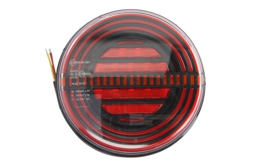 Stop spate stanga/dreapta (LED, 12/24V, cu intermitent, cu stop, lumina de parcare, lungime cablu: 0,2m)