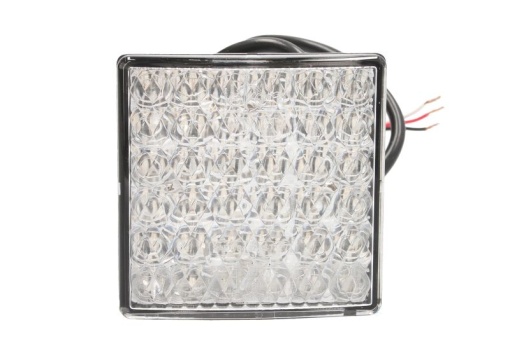 Stop spate stanga/dreapta (LED, 24V, cu stop, lumina de parcare, lungime cablu: 0,5m 80x80mm)