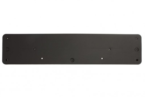 Suport numar inmatriculare fata plastic, negru potrivit MERCEDES E T-MODEL S212, E W212 01.09-12.16 01.09-05.16