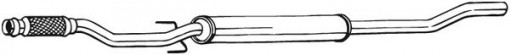 Toba esapament intermediara potrivit MINI (R56), (R57), CLUBMAN (R55) 1.6 09.06-06.15