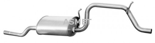 Toba finala esapament potrivit OPEL AGILA 1.2 09.00-12.07