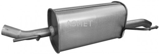 Toba finala esapament potrivit OPEL ZAFIRA A 1.6/1.8/2.2 04.99-06.05