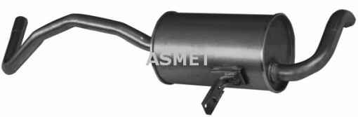 Toba finala esapament potrivit RENAULT GRAND SCENIC III, MEGANE, MEGANE II, MEGANE III, SCENIC II, SCENIC III 1.2-1.6LPG 11.02-